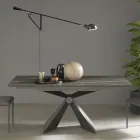 Masă extensibilă de mese Până la 298 cm în ceramică Made in Italy - Anaconda Viadurini
