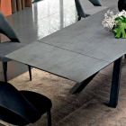 Masa de sufragerie extensibila pana la 300 cm din laminat Made in Italy - Settimmio Viadurini