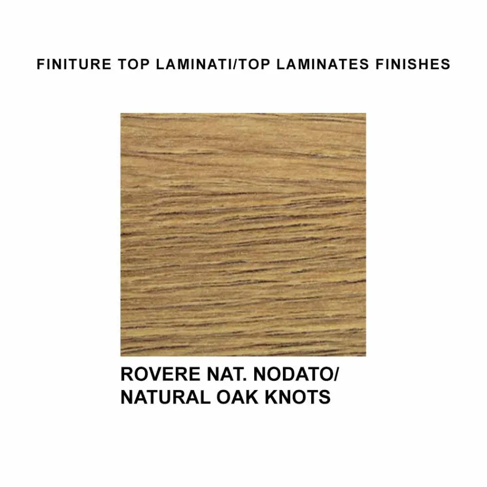 Masa de sufragerie extensibila pana la 300 cm din laminat Made in Italy - Settimmio Viadurini