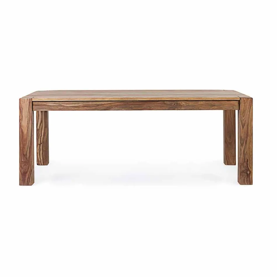 Homemotion - Masă de sufragerie extensibilă Wonder Wood Până la 300 cm Viadurini