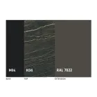 Masă extensibilă de masă Până la 310 cm în ceramică Made in Italy - Pitagora Viadurini