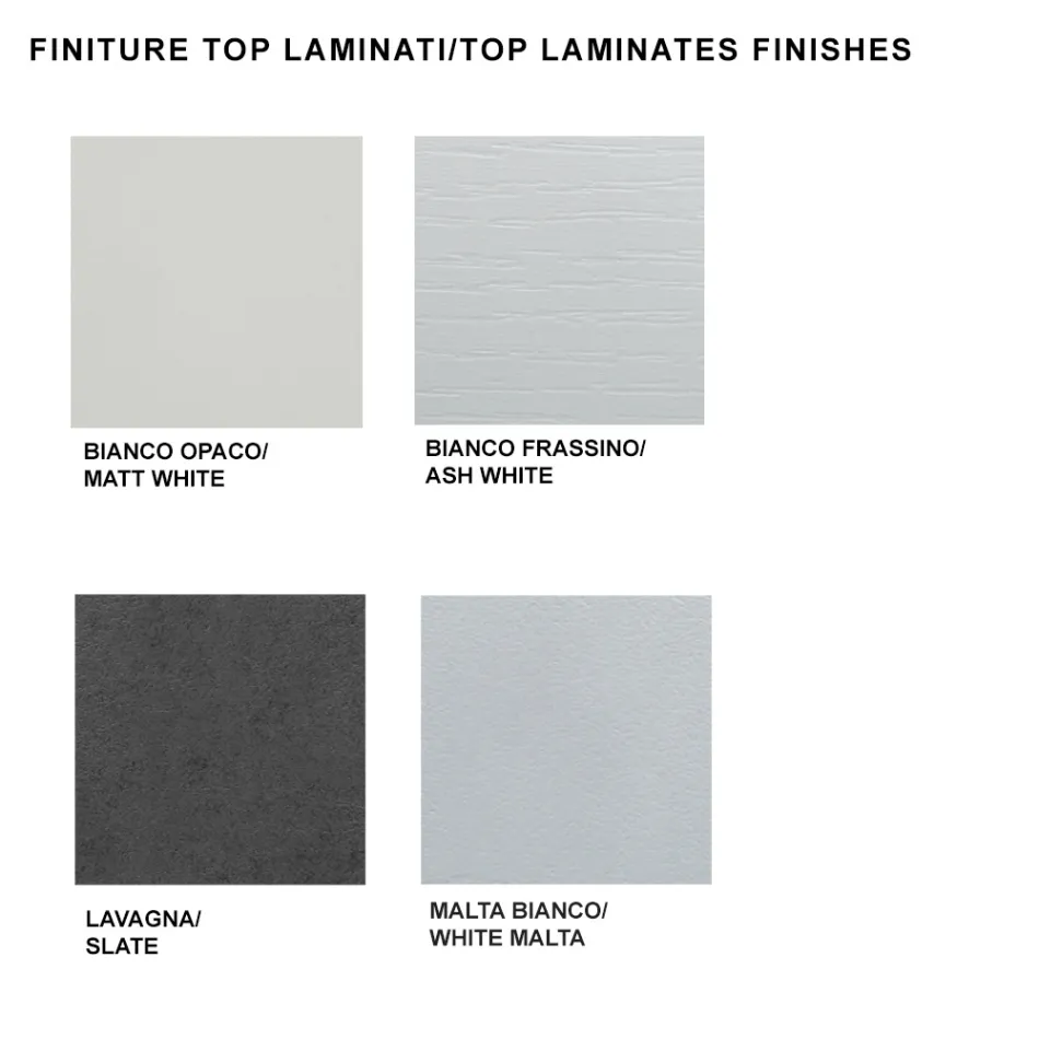 Masa de sufragerie extensibila pana la 450 cm din laminat Made in Italy - Salentino Viadurini