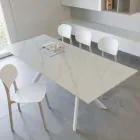 Masa de sufragerie extensibila in diferite finisaje - Shaila Viadurini