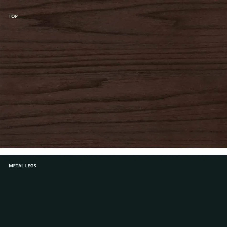 Masă extensibilă din melamină realizată în Italia, Dionigi Viadurini