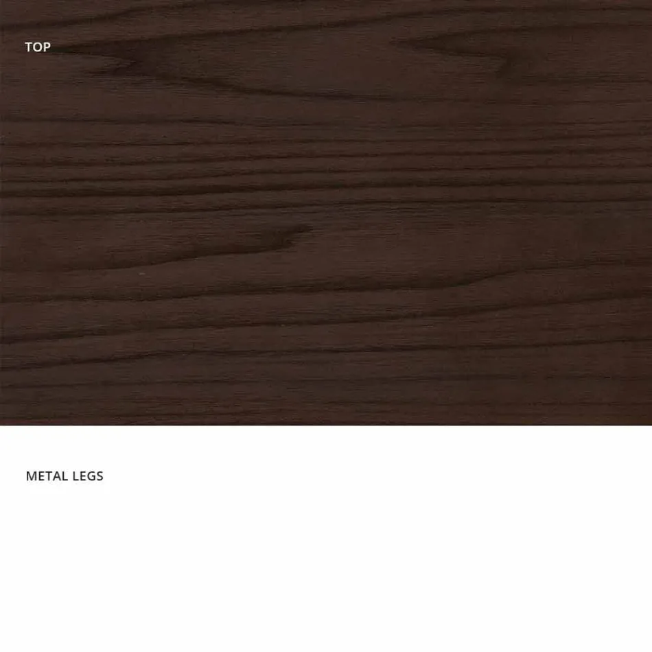 Masă extensibilă din melamină realizată în Italia, Dionigi Viadurini