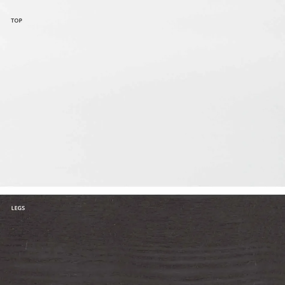 Masă de sufragerie modernă din sticlă realizată din Italia, Azad Viadurini