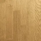 Masă de luat masa cu blat din lemn masiv și bază metalică - Ibisco Viadurini