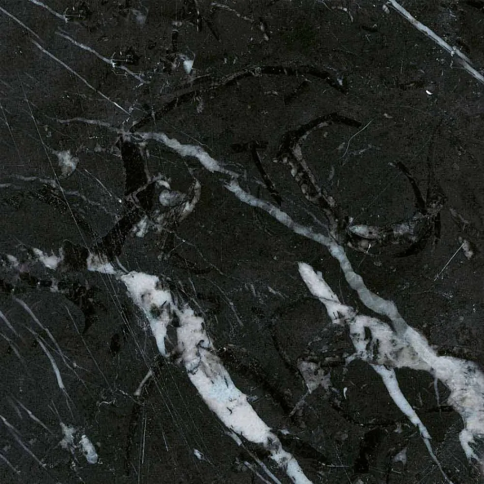 Masă de luat masa cu blat oval din marmură Made in Italy - Superb Viadurini