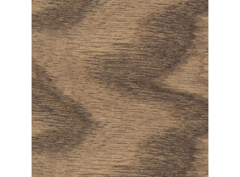 Masa de sufragerie cu blat rotund din lemn Made in Italy - Alfero Viadurini