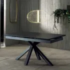 Masă de luat masa design cu blat din ceramică extensibilă Până la 240 cm - Ultron Viadurini