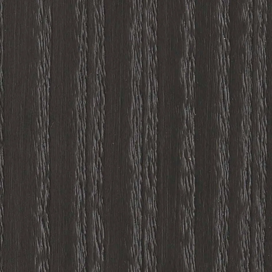 Masă de masă de design în sticlă afumată și frasin uleiat Made in Italy - Croma Viadurini