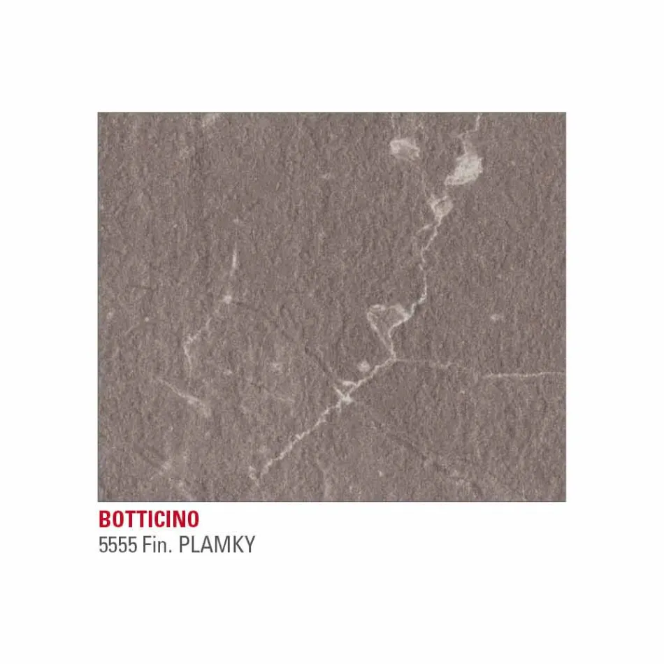 Masă de luat masa din Hpl Efect de marmură și Metal lăcuit Fabricat în Italia - Jupiter Viadurini