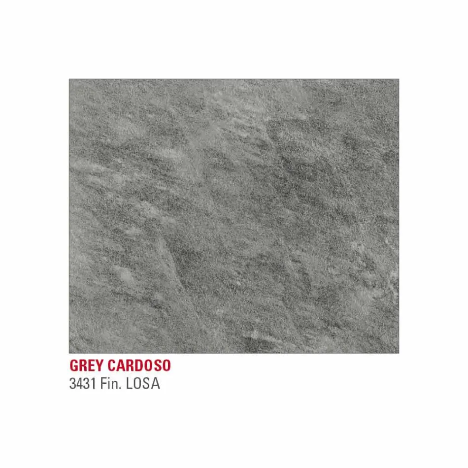 Masă de luat masa din Hpl Efect de marmură și Metal lăcuit Fabricat în Italia - Jupiter Viadurini