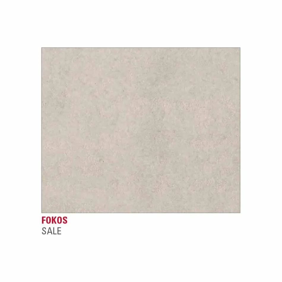 Masă de luat masa din Laminam și metal pictat Fabricat în Italia - Efisto Viadurini