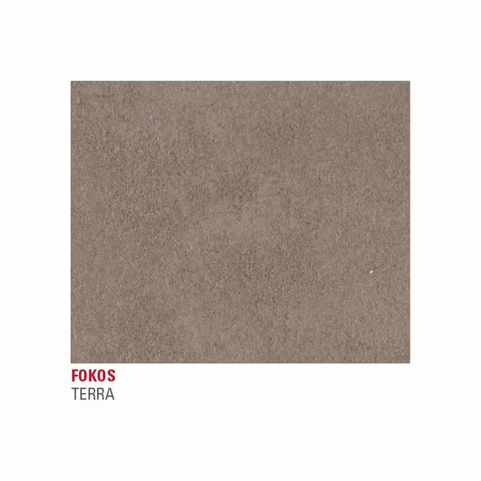 Masă de luat masa din Laminam și metal pictat Fabricat în Italia - Efisto Viadurini