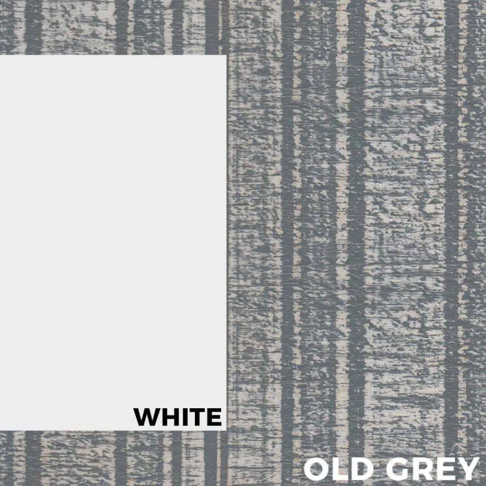 Masă de sufragerie din lemn și aluminiu de design modern - Ganges Viadurini