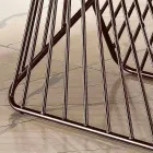 Masă de masă din lemn masiv modern din Italia, Mitia Viadurini