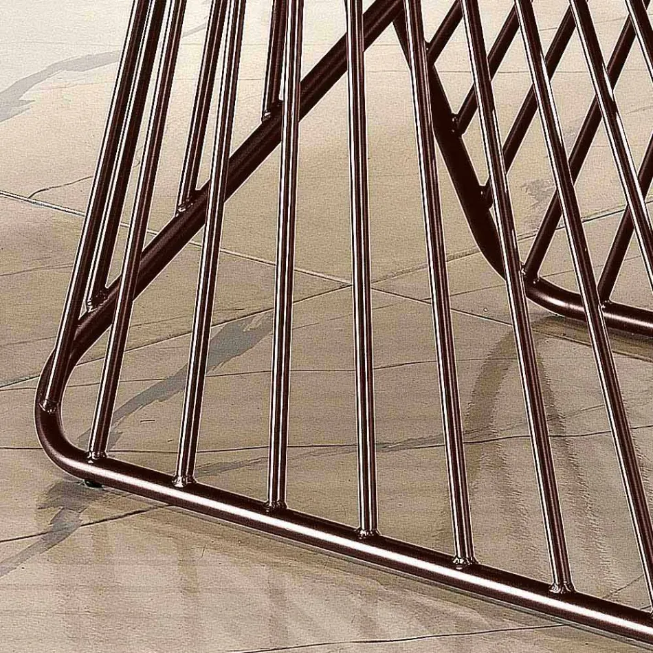 Masă de masă din lemn masiv modern din Italia, Mitia Viadurini