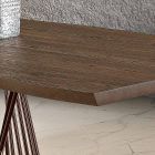 Masă de masă din lemn masiv modern din Italia, Mitia Viadurini