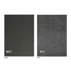 Masă de luat masa din metal și blat din ceramică Made in Italy Design - Anaconda Viadurini