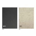 Masă de luat masa din metal și blat din ceramică Made in Italy Design - Anaconda Viadurini