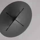 Masa de sufragerie ovala cu blat si baza din sticla Made in Italy - Tiseo Viadurini