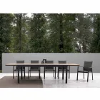 Masă de luat masa în aer liber cu blat extensibil Până la 300 cm - Duffle Viadurini