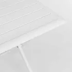 Masă de luat masa în aer liber din aluminiu cu structură rabatabilă - Hunt Viadurini
