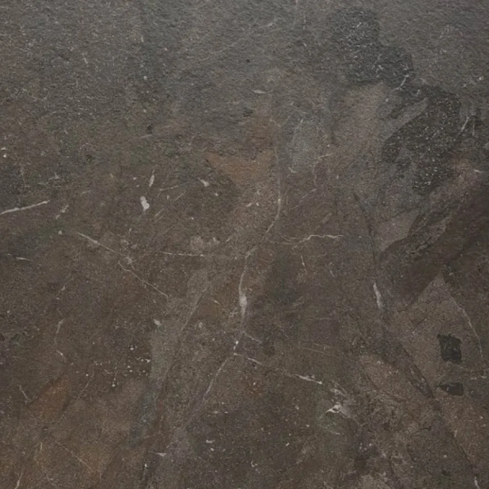 Masa de sufragerie de gradina din lemn de iroko si gresie Made in Italy - Bresson Viadurini