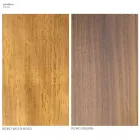 Masa de sufragerie de gradina din lemn de iroko si gresie Made in Italy - Bresson Viadurini