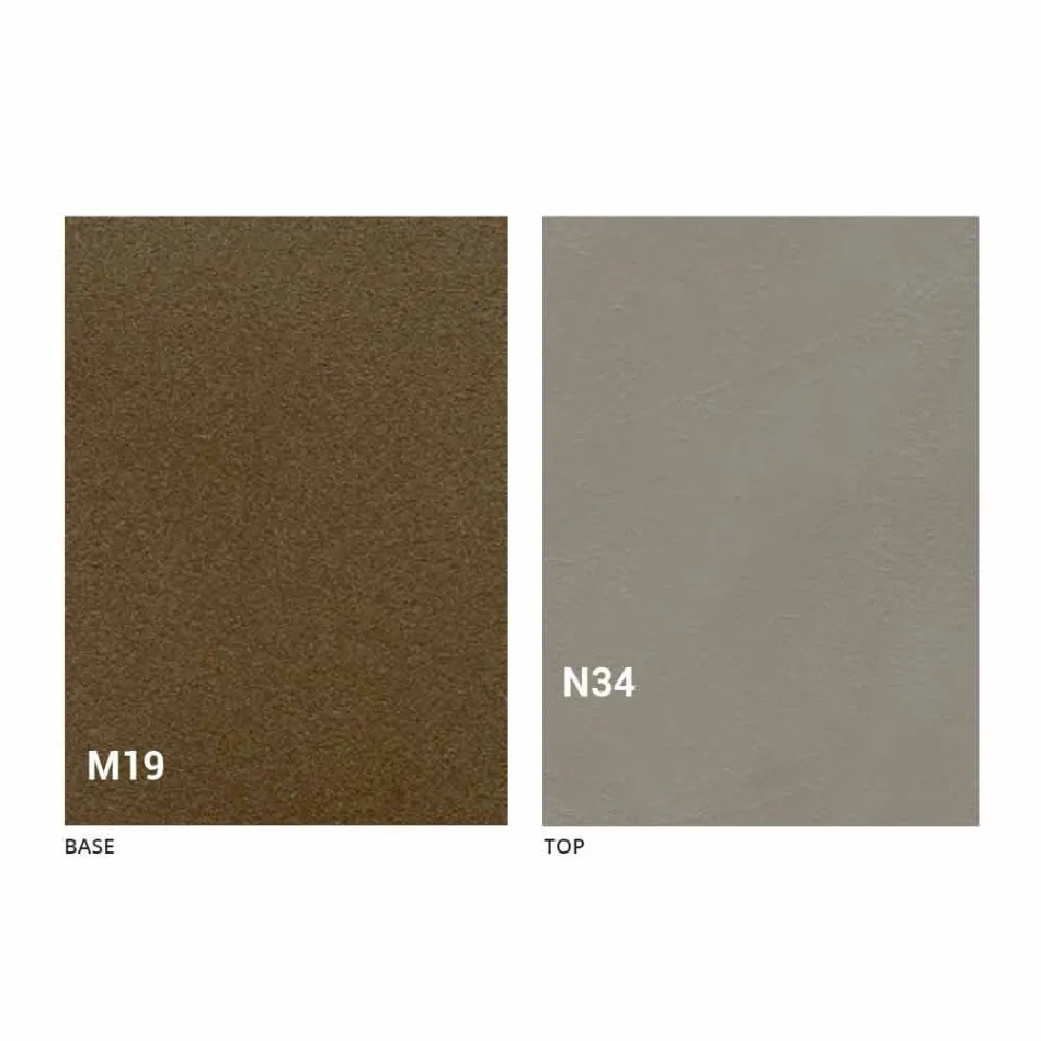 Masă de mese pliantă modernă din lemn și metal Made in Italy - Menelao Viadurini