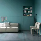 Masă de mese pliantă modernă din lemn și metal Made in Italy - Menelao Viadurini