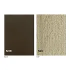 Masă de mese pliantă modernă din lemn și metal Made in Italy - Menelao Viadurini