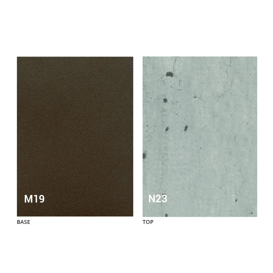 Masă de mese pliantă modernă din lemn și metal Made in Italy - Menelao Viadurini