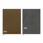 Masă de mese pliantă modernă din lemn și metal Made in Italy - Menelao Viadurini