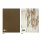 Masă de mese pliantă modernă din lemn și metal Made in Italy - Menelao Viadurini