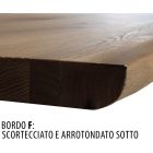 Masa de sufragerie placata in stejar innodat Masellato Made in Italy - Pilar Viadurini