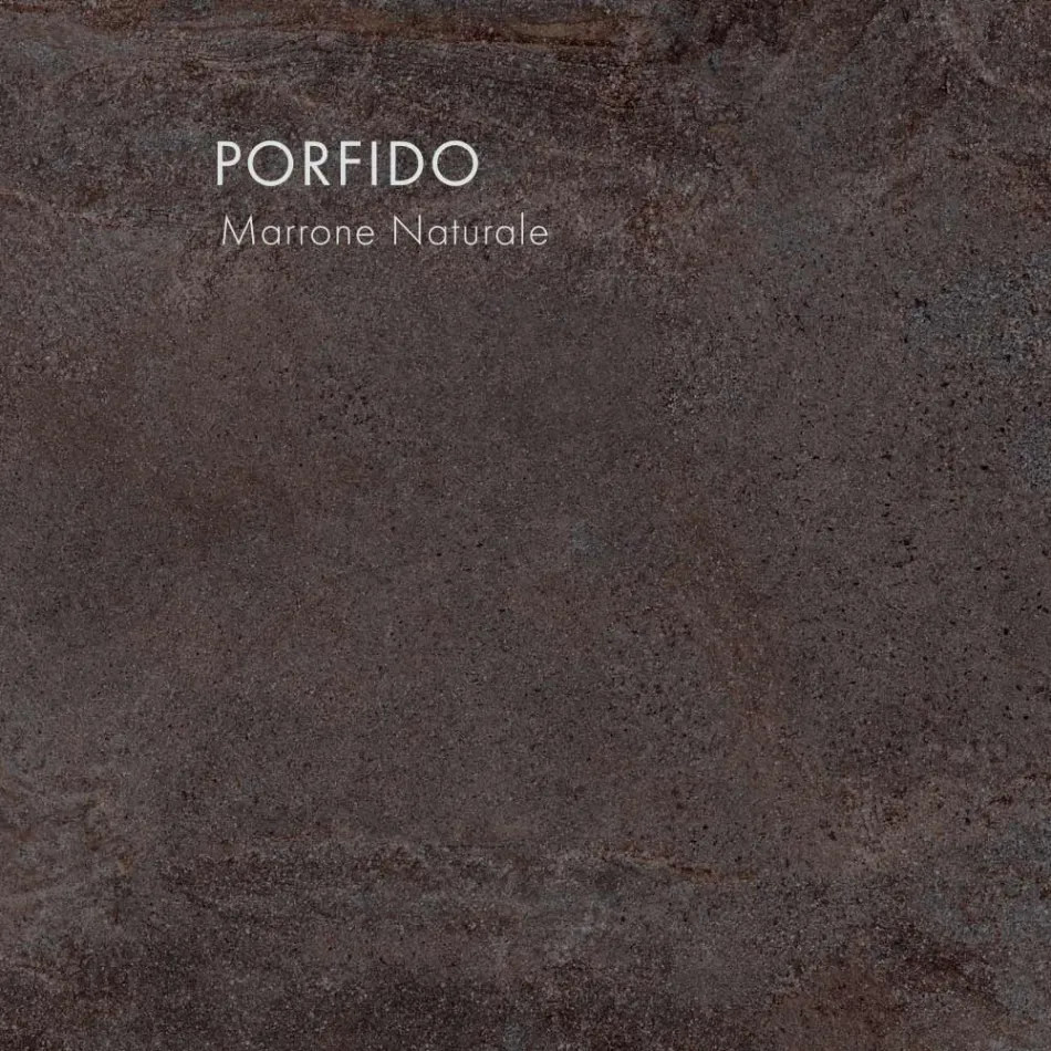 Masa de sufragerie dreptunghiulara din gresie portelanata Made in Italy - Emilio Viadurini