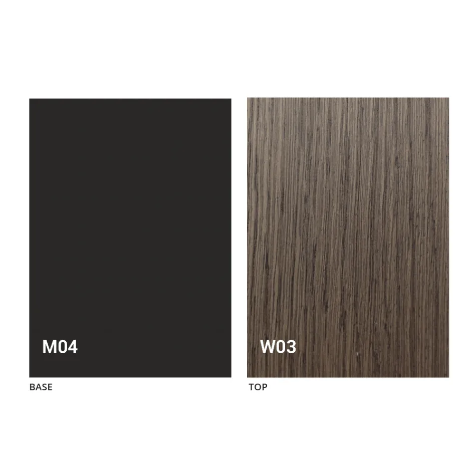 Masă rotundă extensibilă cu blat din lemn Made in Italy - Crodino Viadurini