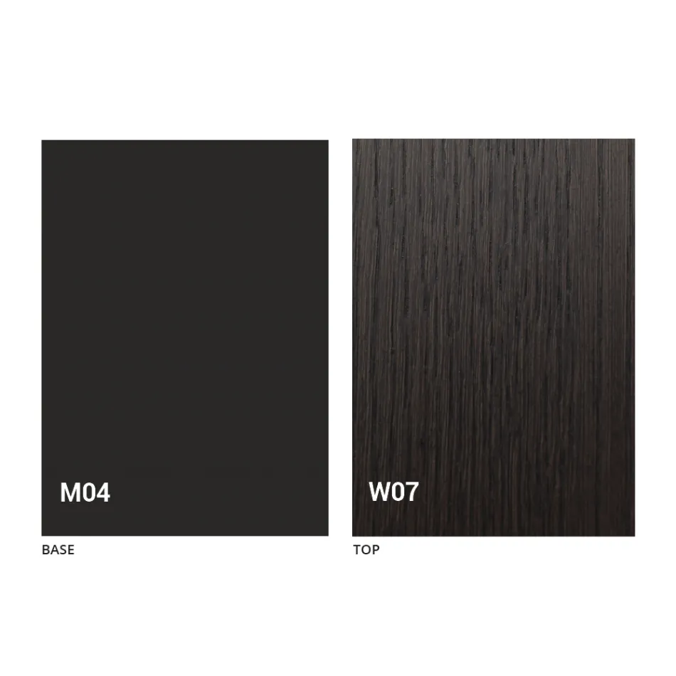 Masă rotundă extensibilă cu blat din lemn Made in Italy - Crodino Viadurini