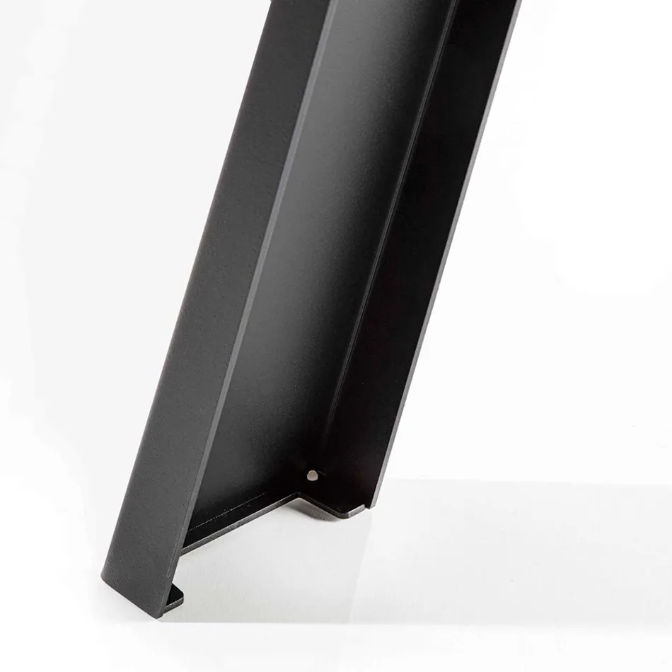 Masă rotundă de masă extensibilă Până la 370 cm în lemn și metal - Caimano Viadurini