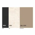 Masă rotundă extensibilă din ceramică Laminam Made in Italy - Lupetto Viadurini