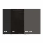 Masă rotundă extensibilă din ceramică Laminam Made in Italy - Lupetto Viadurini