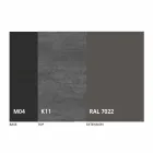 Masă rotundă extensibilă din ceramică Laminam Made in Italy - Lupetto Viadurini