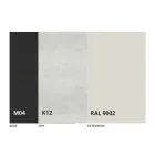 Masă rotundă extensibilă din ceramică Laminam Made in Italy - Lupetto Viadurini