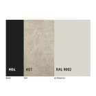 Masă rotundă extensibilă din ceramică Laminam Made in Italy - Lupetto Viadurini