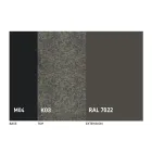 Masă rotundă extensibilă din ceramică Laminam Made in Italy - Lupetto Viadurini