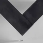 masă rotundă din lemn cu sticla de top Bao, design modern Viadurini