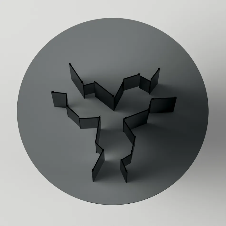 Masa rotunda de sufragerie din sticla extraclara sau afumata Made in Italy - Thommy Viadurini