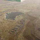 Masă de luat masa în stil industrial cu blat în MDF și sticlă Homemotion - Brazilia Viadurini